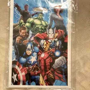 The Avengers 30 pc plastic gift bags new in bag